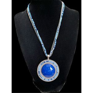 💜3 for $15 Beautiful Triple Chain Necklace & Pendant